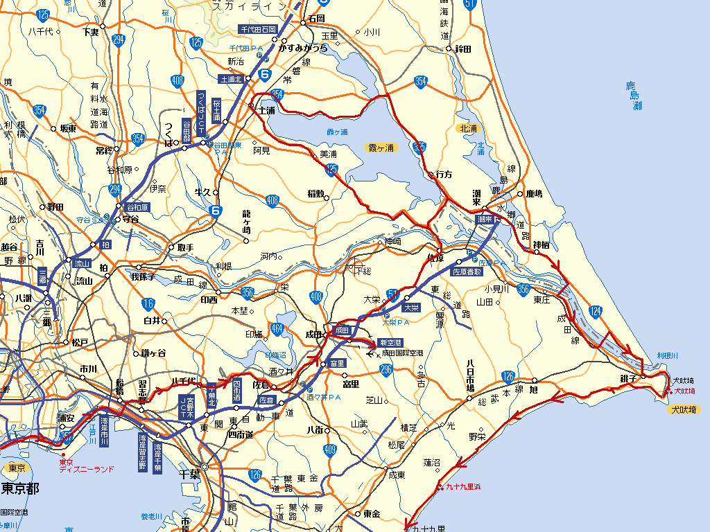 茨城地図