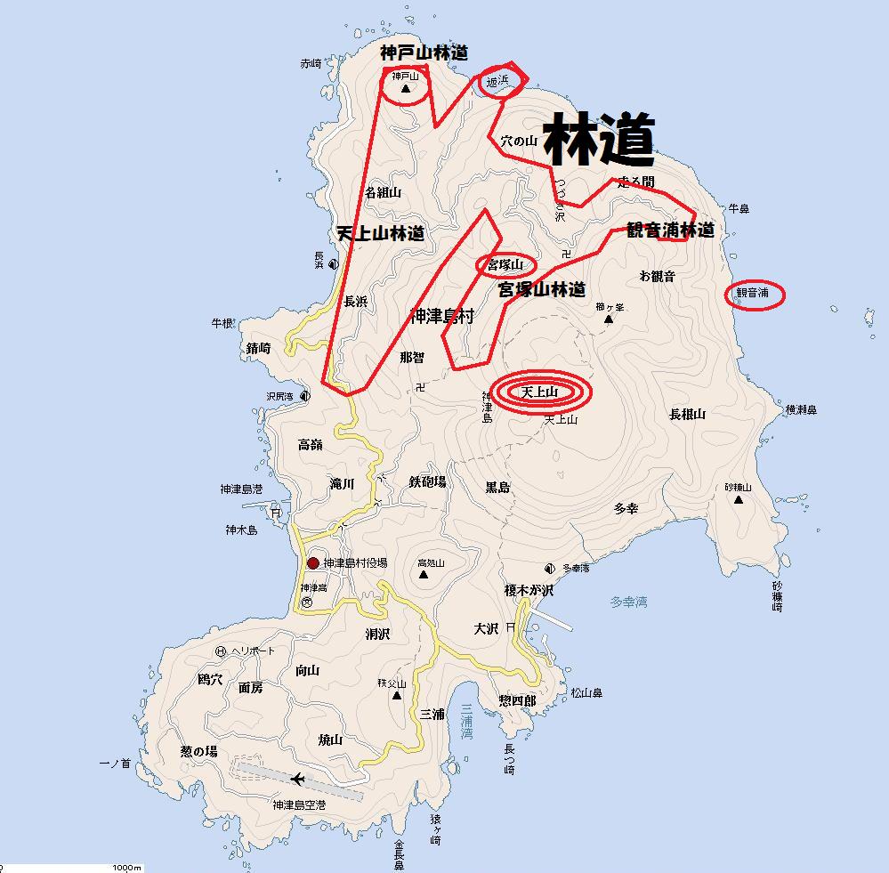 神津島地図
