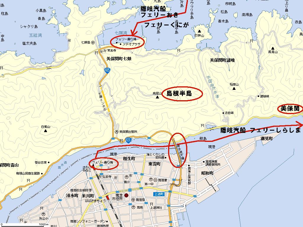 境港地図