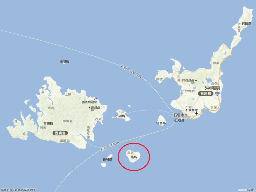 黒島地図