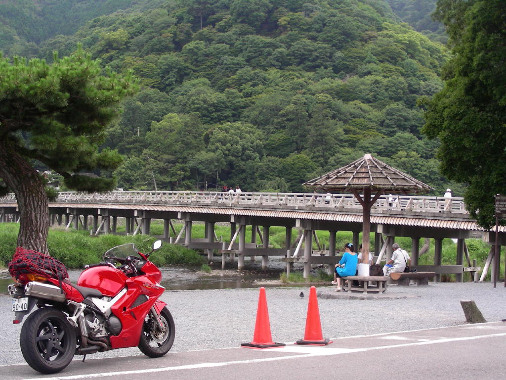 京都府・嵐山・渡月橋